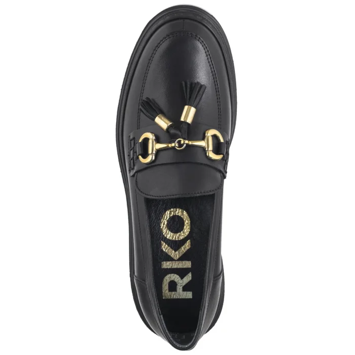 Mokasyny Ryłko Czarne C2R63_AX _Z12 – zdjęcie 6