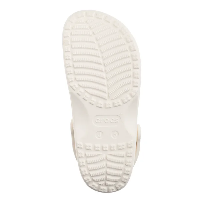 Klapki Crocs Classic Floral Cut Out Clog Chalk 210943-0WV – zdjęcie 7