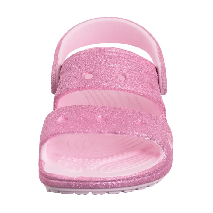 Sandałki Crocs Classic Crosc Glitter Sandal Pink Milk 207983-6ZW – zdjęcie 4