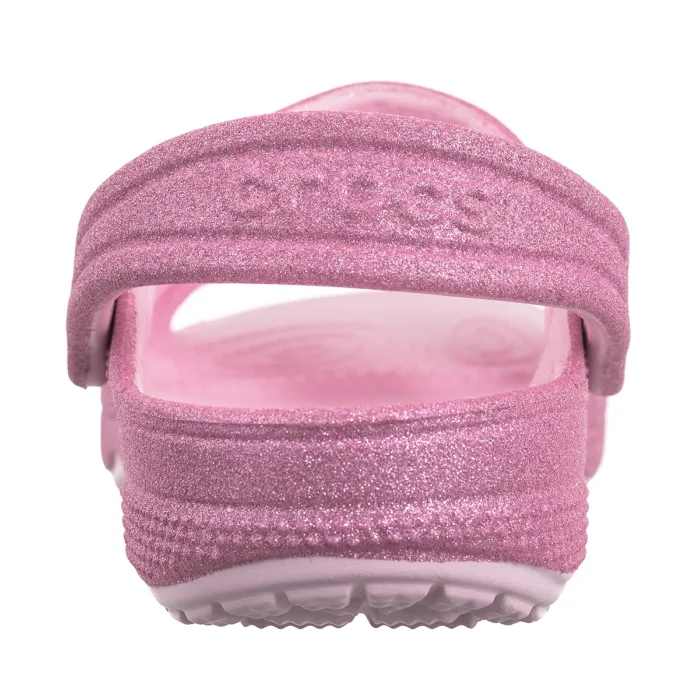 Sandałki Crocs Classic Crosc Glitter Sandal Pink Milk 207983-6ZW – zdjęcie 5