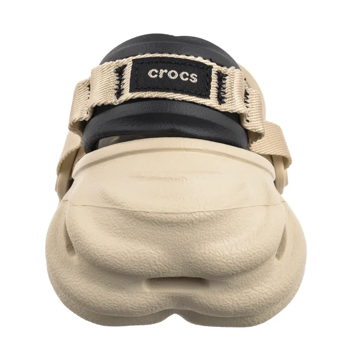 Klapki Crocs Echo Clog Bone/Black 207937-2YJ – zdjęcie 5