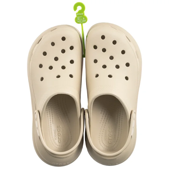 Klapki Crocs Crush Clog Bone 207521-2Y2 – zdjęcie 8
