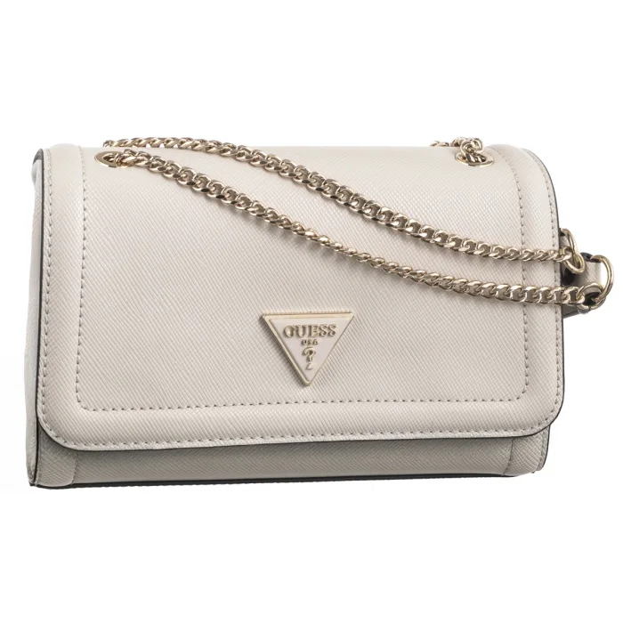 Torebka Listonoszka Guess Noelle Convertible Xbody Flap HWZG78 79210 Bone – zdjęcie 1