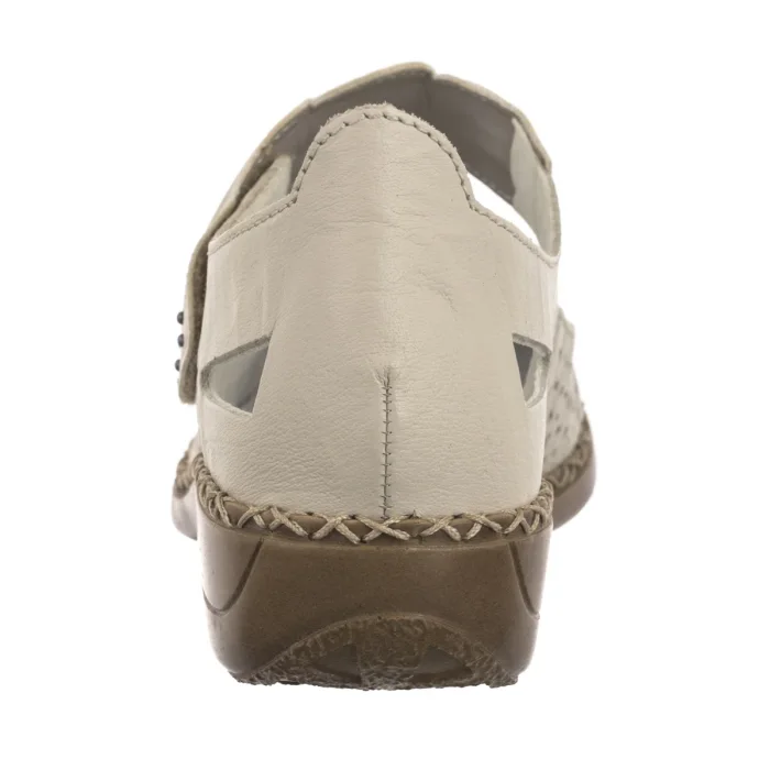 Półbuty Rieker Beżowe 41399-60 Beige – zdjęcie 5