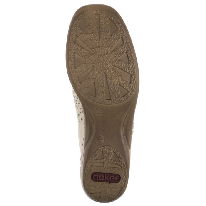 Półbuty Rieker Beżowe 41399-60 Beige – zdjęcie 7