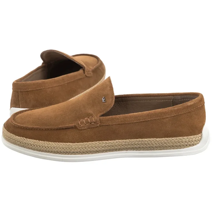 Mokasyny Wojas Brązowe 10219-63 – zdjęcie 1