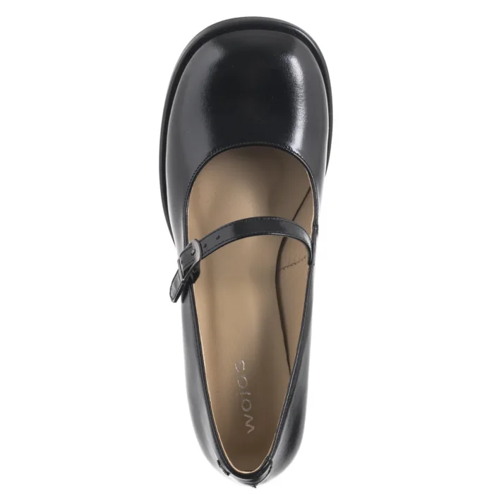 Czółenka Wojas Czarne Lakierowane 35161-51 – zdjęcie 6