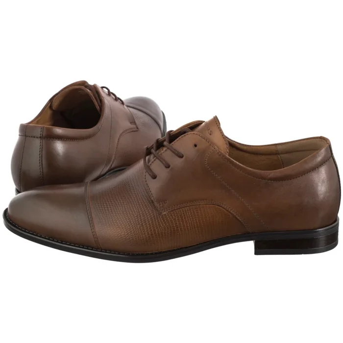 Półbuty Wojas Brązowe 10223-53 – zdjęcie 1