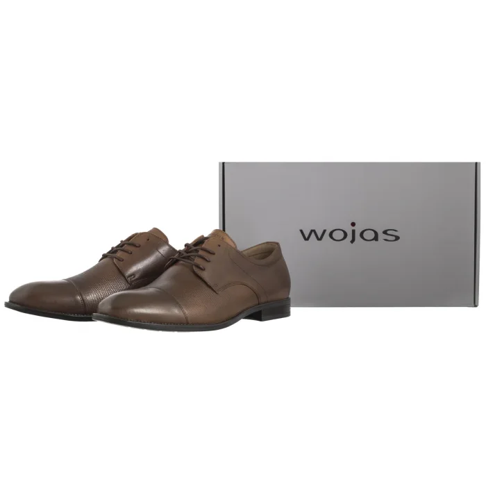 Półbuty Wojas Brązowe 10223-53 – zdjęcie 8