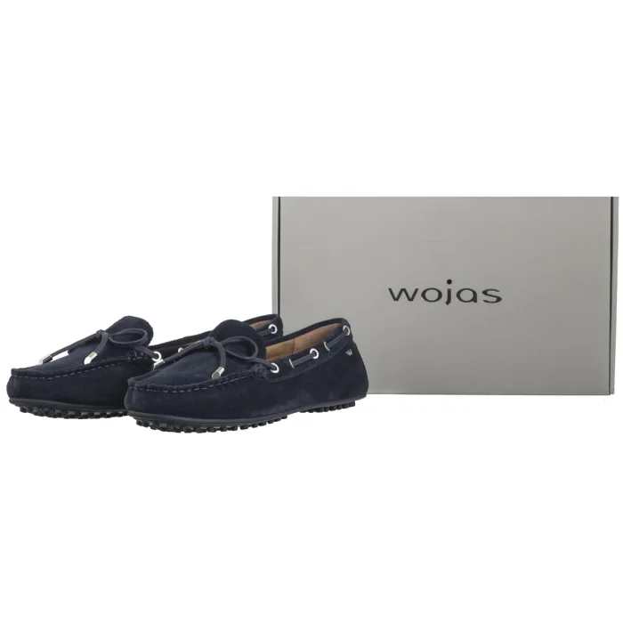 Mokasyny Wojas Granatowe 46327-66 – zdjęcie 8