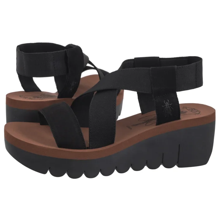 Sandały FLY London Yabi Blk/Blk Brick P144922013 – zdjęcie 1