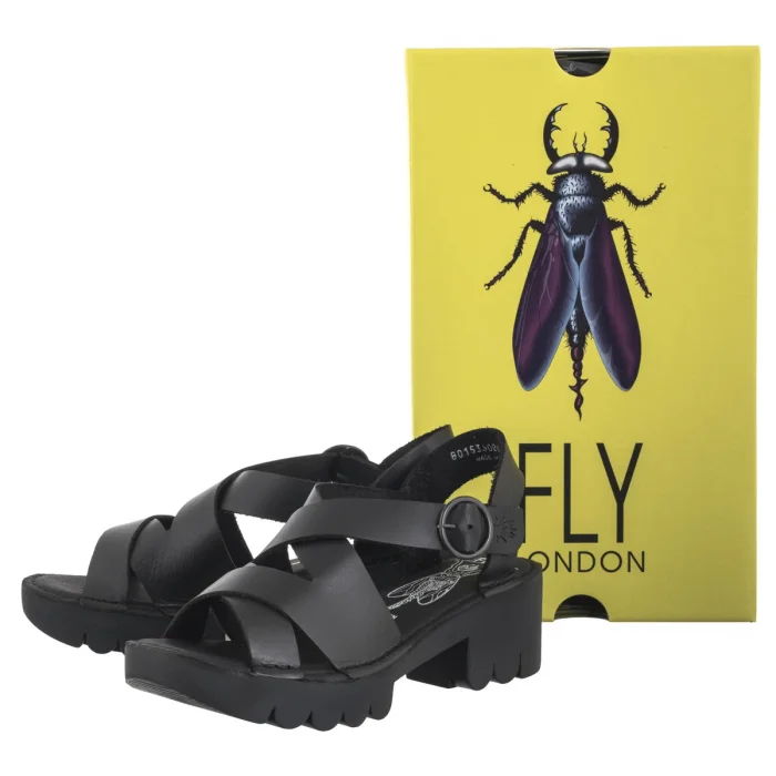 Sandały FLY London Eria Bridle Black P801536000 – zdjęcie 8