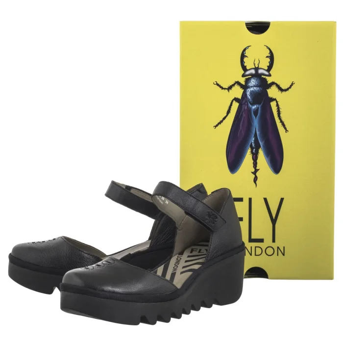 Sandały FLY London Biso Mousse Black P501305023 – zdjęcie 8