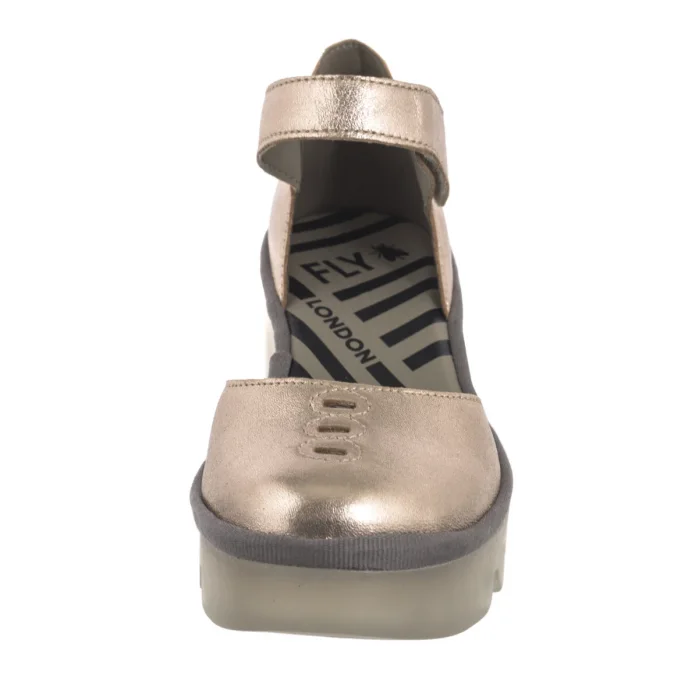Sandały FLY London Biso Laminato Sahara P501305027 – zdjęcie 4