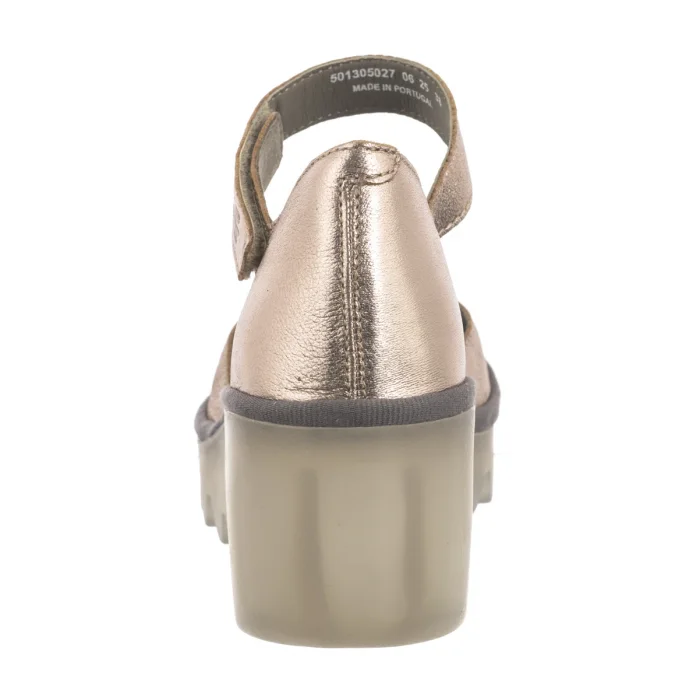 Sandały FLY London Biso Laminato Sahara P501305027 – zdjęcie 5