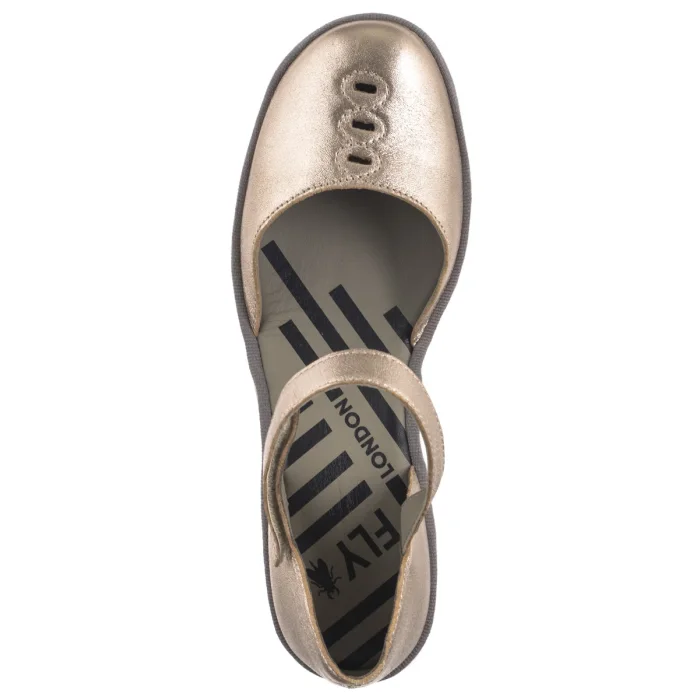 Sandały FLY London Biso Laminato Sahara P501305027 – zdjęcie 6