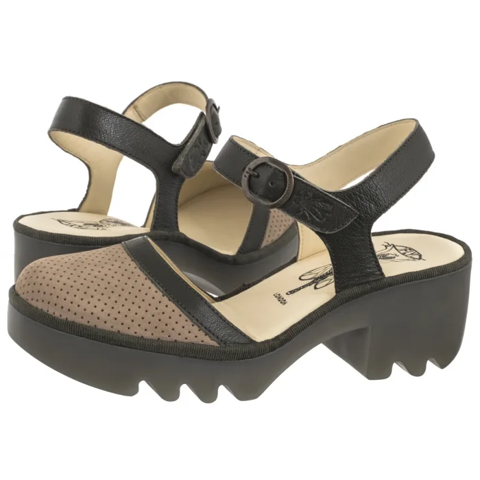 Sandały FLY London Teyo Cupi/Mous Taupe/Khaki P501583001 – zdjęcie 1