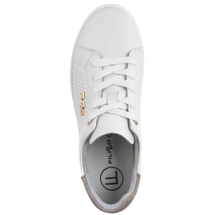 Sneakersy Filippo Białe DP6738/26 WH BE – zdjęcie 6