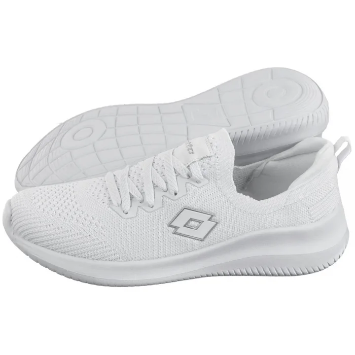 Sneakersy Lotto Declare 2400970U 1080 White/Silver – zdjęcie 1