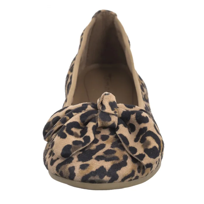 Baleriny Tamaris Beżowe 1-22141-44 360 Leopard – zdjęcie 4