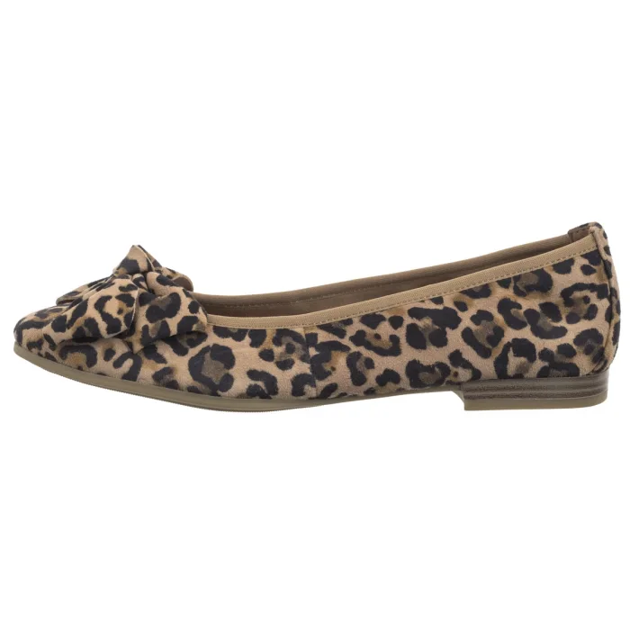 Baleriny Tamaris Beżowe 1-22141-44 360 Leopard – zdjęcie 2