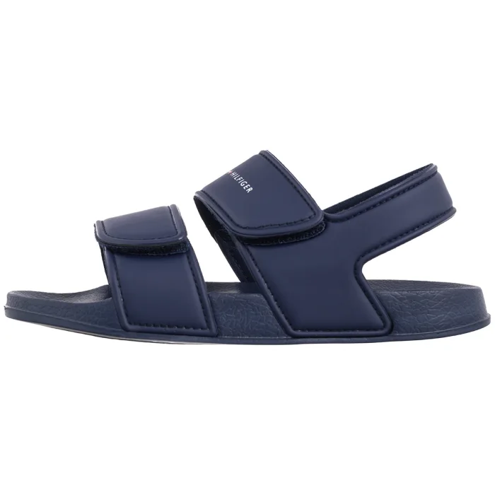 Sandałki Tommy Hilfiger Velcro Sandal Blue T1X2-33913-1172 800 – zdjęcie 2
