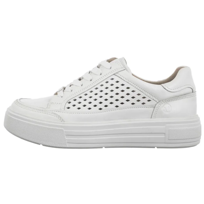 Sneakersy Caprice Białe 9-23719-44 102 White Nappa  – zdjęcie 2