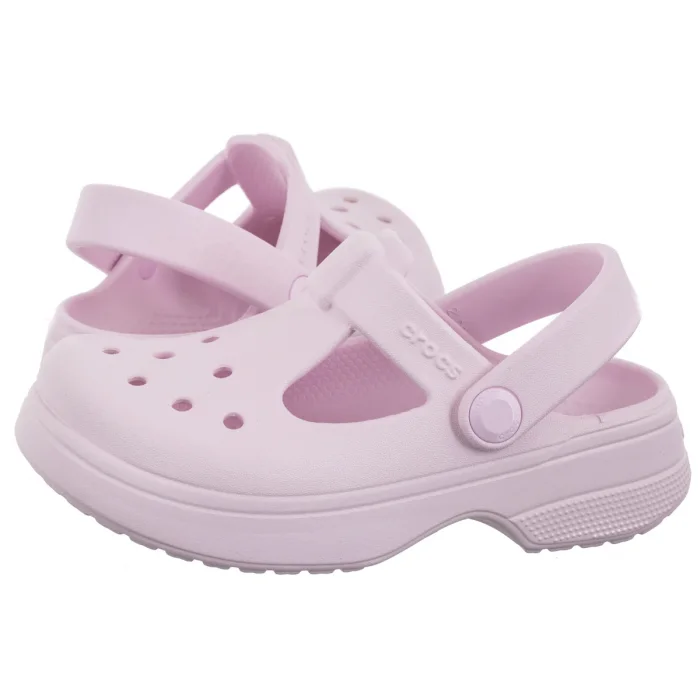 Sandałki Crocs Classic Mary Jane Clog T Pink Milk 210616-6ZW – zdjęcie 1