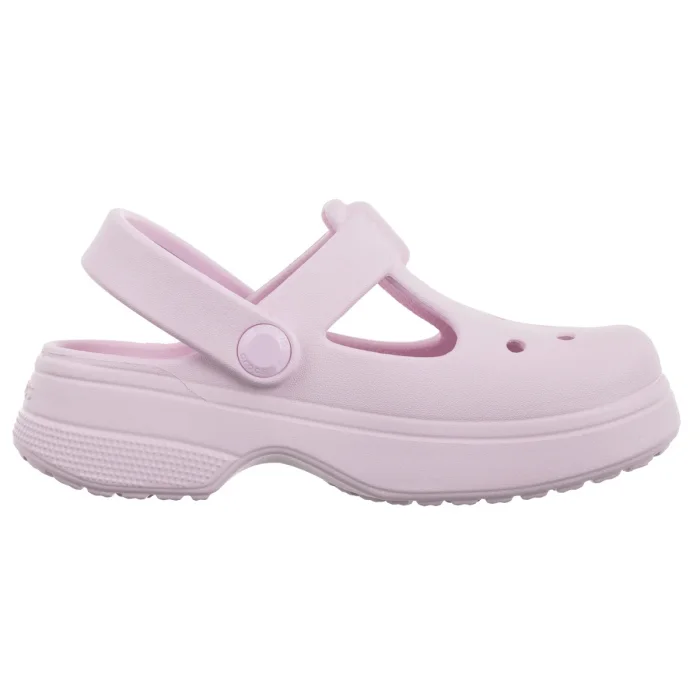 Sandałki Crocs Classic Mary Jane Clog T Pink Milk 210616-6ZW – zdjęcie 3