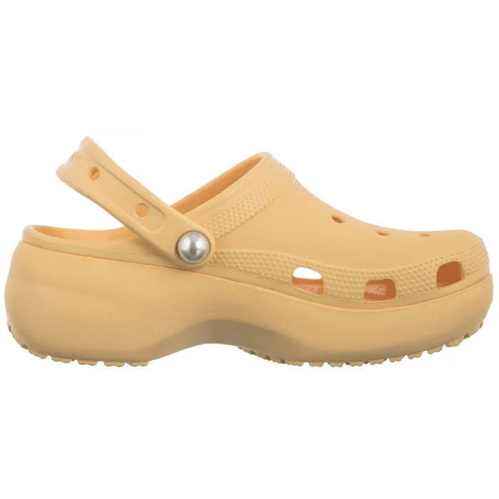 Klapki Crocs Classic Platform Pearl Clog Golden Hour 211231-78Z – zdjęcie 3