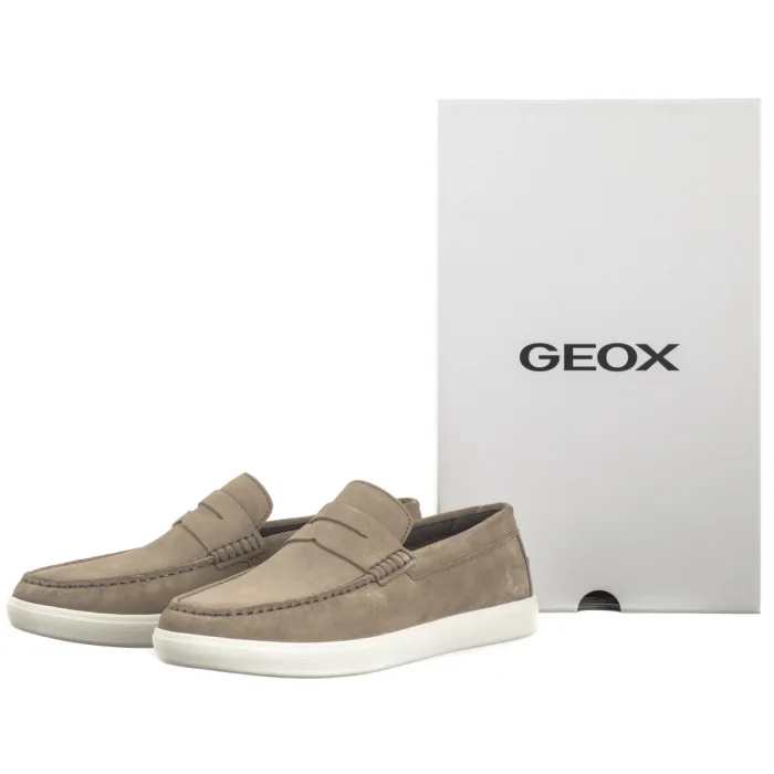 Mokasyny Geox U Avola A Sand U55GSA 00022 C5004 – zdjęcie 8