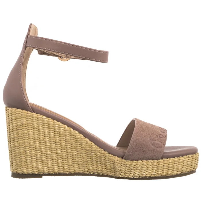 Sandały Pepe Jeans Wayna Log Ash Rose Pink PLS90689 323 – zdjęcie 3