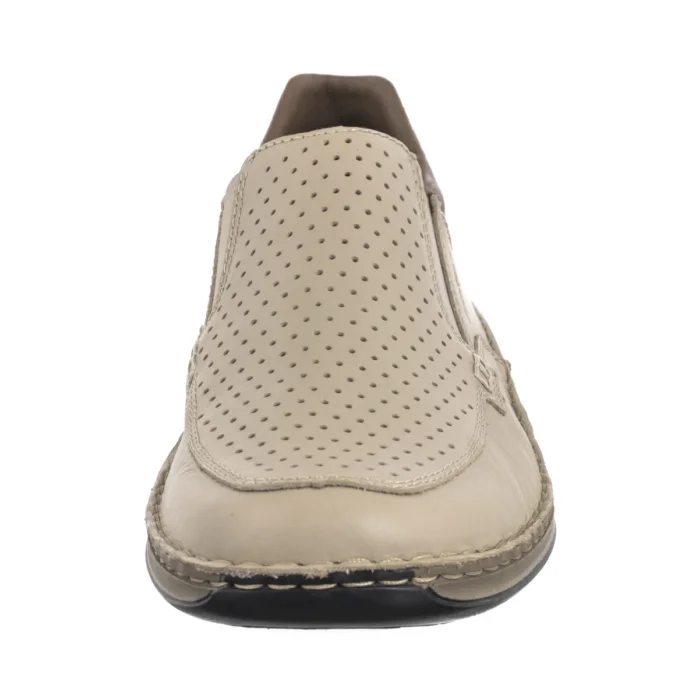 Mokasyny Rieker Beżowe 05293-60 Beige – zdjęcie 4
