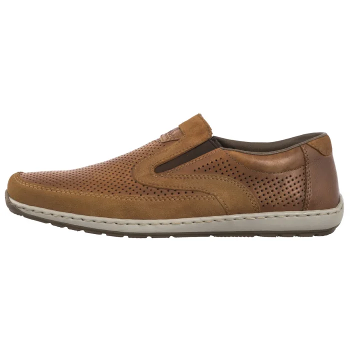 Mokasyny Rieker Brązowe 08858-24 Brown – zdjęcie 2
