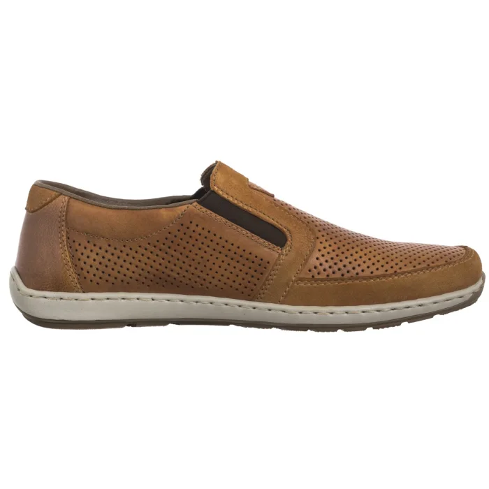 Mokasyny Rieker Brązowe 08858-24 Brown – zdjęcie 3
