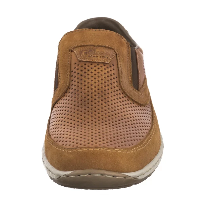 Mokasyny Rieker Brązowe 08858-24 Brown – zdjęcie 4