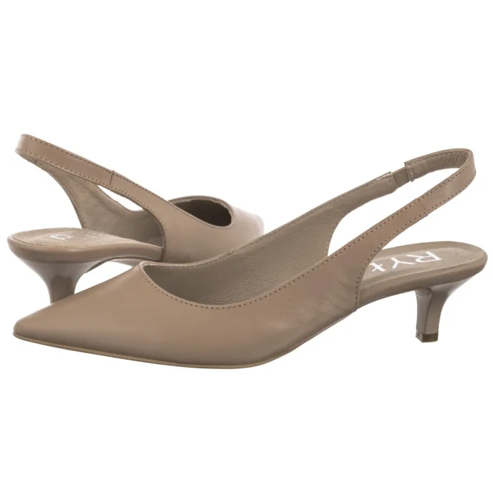 Czółenka Ryłko Beżowe B4ET6_AT _1IG – zdjęcie 1