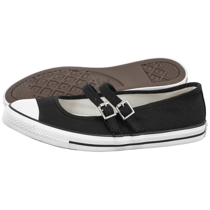 Baleriny Converse CTAS Dainty Mary Jane Slip Black/Egret/Black A11551C – zdjęcie 1