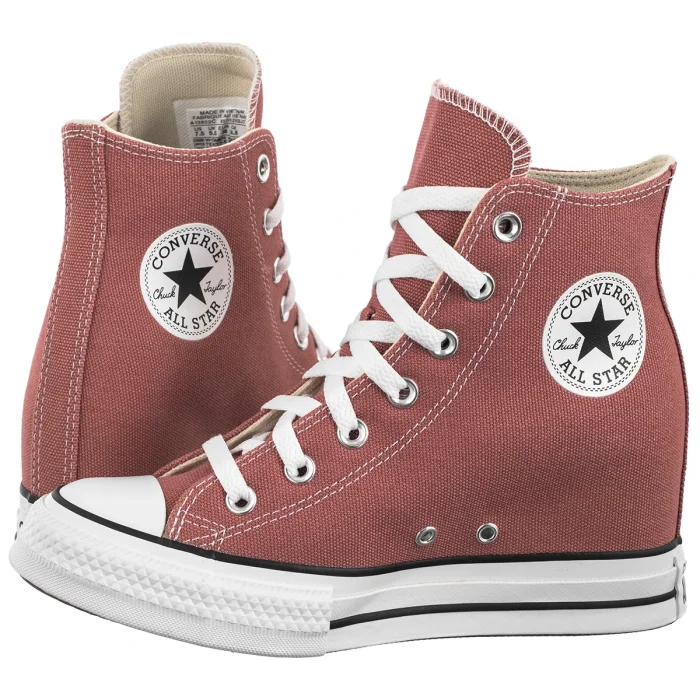 Trampki Converse CTAS Wedge Hi Light Saddle/White/Black A13832C – zdjęcie 1