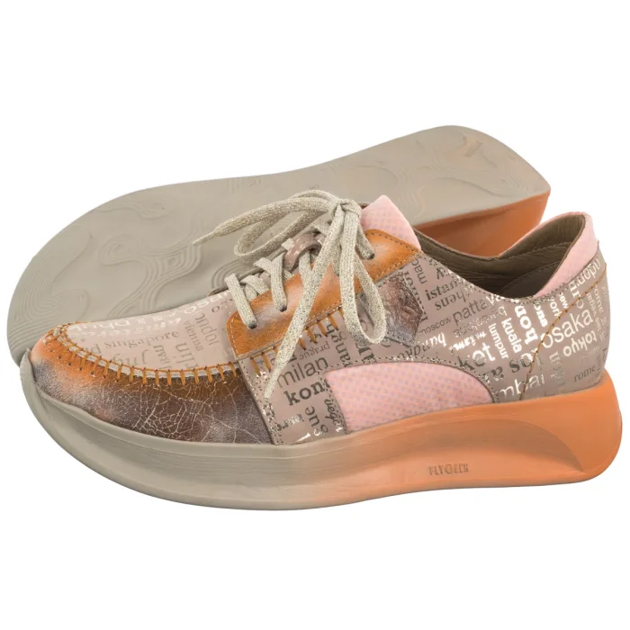 Sneakersy Maciejka Pomarańczowe 06776-18/00-1 – zdjęcie 1