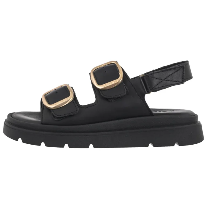 Sandały Tamaris Czarne 1-28233-44 003 Black Leather – zdjęcie 2
