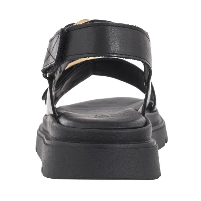 Sandały Tamaris Czarne 1-28233-44 003 Black Leather – zdjęcie 5