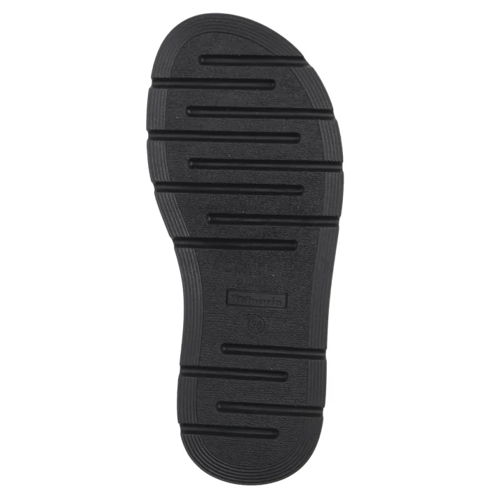 Sandały Tamaris Czarne 1-28233-44 003 Black Leather – zdjęcie 7