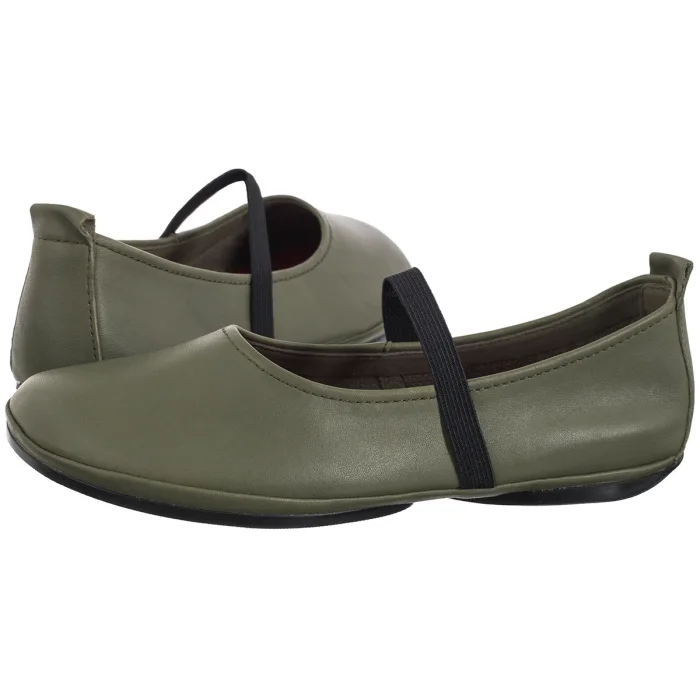 Baleriny Camper Right Nina Green K201643-011 – zdjęcie 1