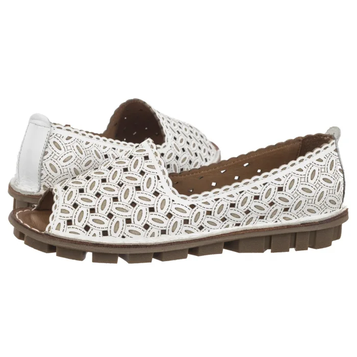 Półbuty Venezia Białe E137LEWHOBM029 – zdjęcie 1