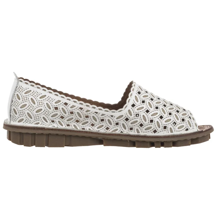 Półbuty Venezia Białe E137LEWHOBM029 – zdjęcie 3