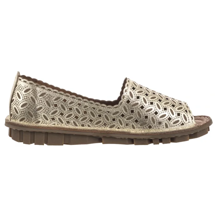 Półbuty Venezia Złote E137LEGOOBM029 – zdjęcie 3