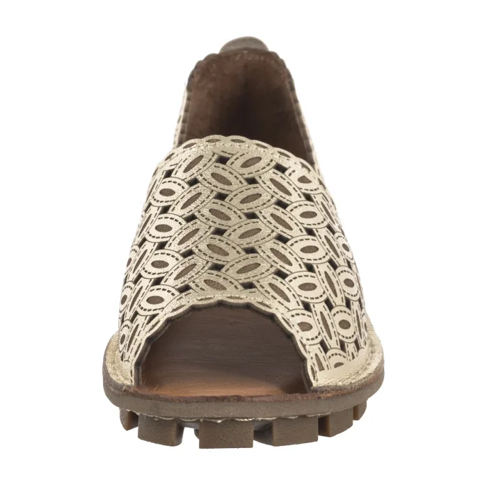 Półbuty Venezia Złote E137LEGOOBM029 – zdjęcie 4