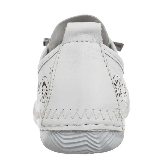 Półbuty Venezia Białe Ażurowe R164LEWHOSP047 – zdjęcie 5