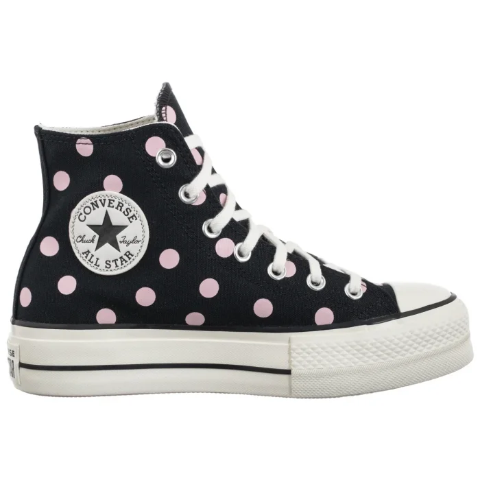 Trampki Converse CTAS Lift Hi Black/Summit Pink/Egret A10688C – zdjęcie 3